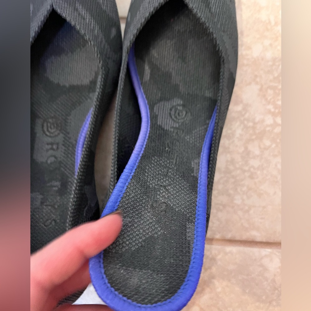 Rothy’s size 8 Flats - only worn twice, purchased new. Smoke free home. - Picture 2 of 5